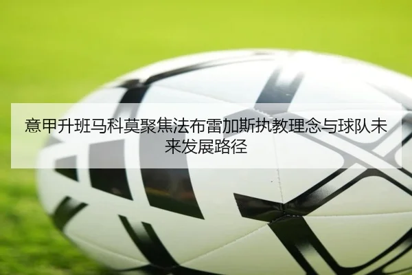 意甲升班马科莫聚焦法布雷加斯执教理念与球队未来发展路径